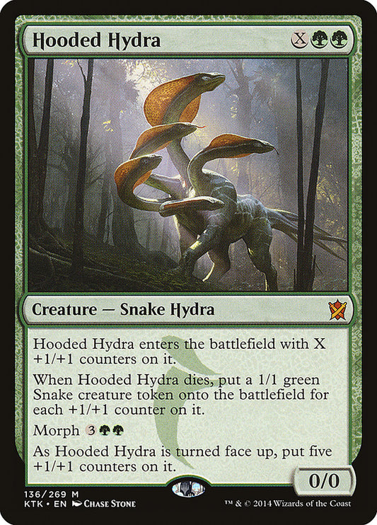 Hooded Hydra [Khans of Tarkir] [Foil]