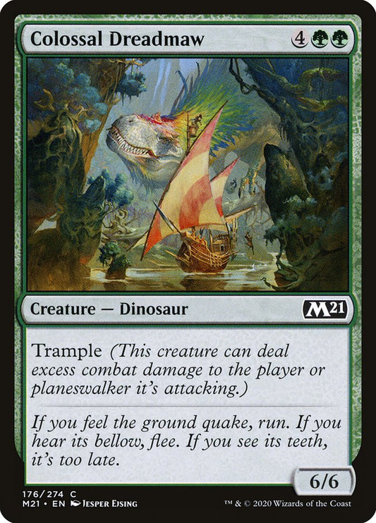 Colossal Dreadmaw [Core Set 2021] [Foil]