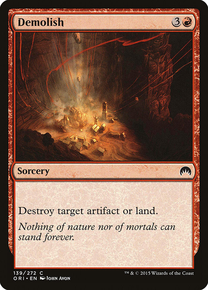 Demolish [Magic Origins] [Foil]