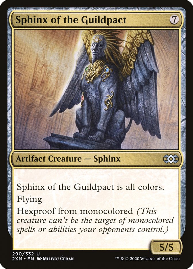 Sphinx of the Guildpact [Double Masters] [Foil]