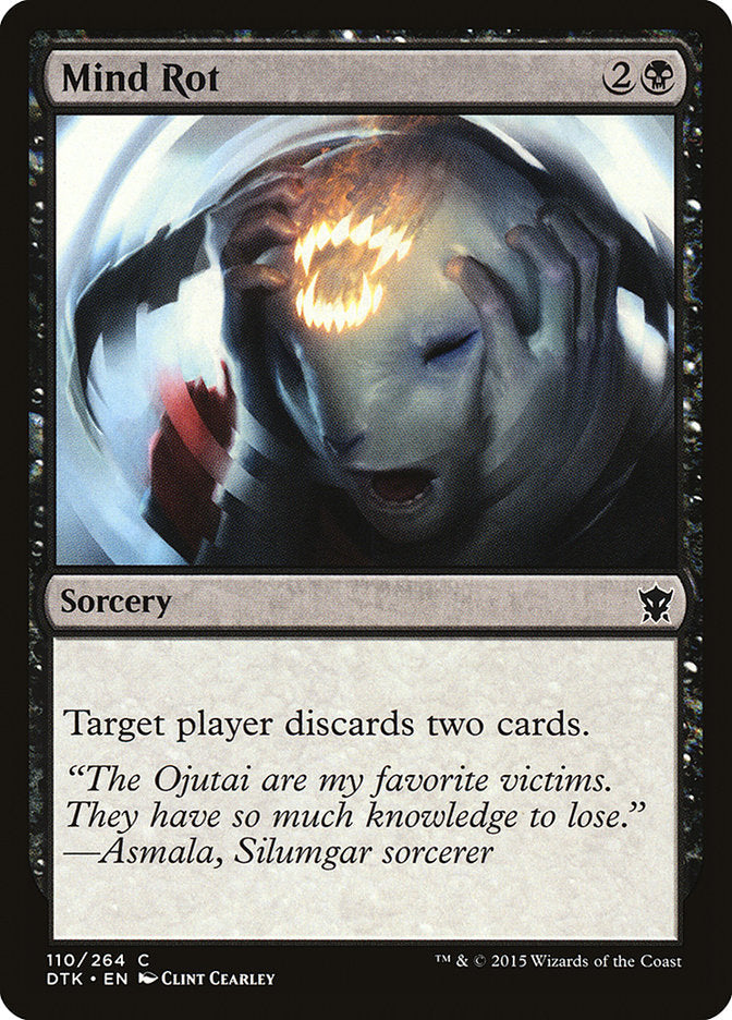 Mind Rot [Dragons of Tarkir] [Foil]