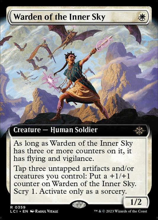 Warden of the Inner Sky (Extended Art) [The Lost Caverns of Ixalan] [Foil]