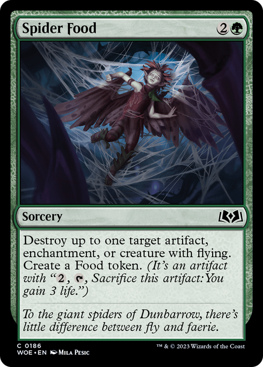 Spider Food [Wilds of Eldraine] [Foil]