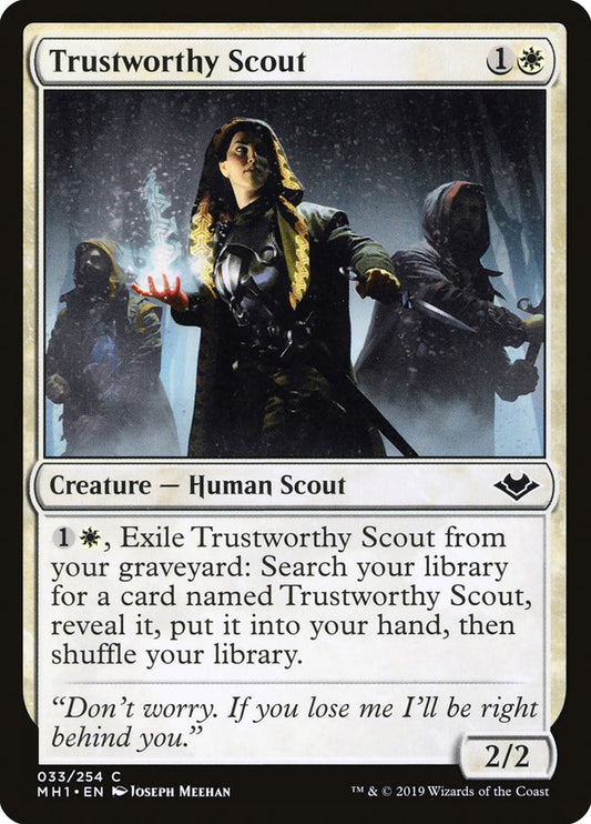 Trustworthy Scout [Modern Horizons] [Foil]