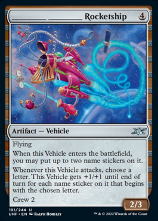 _____ _____ Rocketship [Unfinity] [Foil]