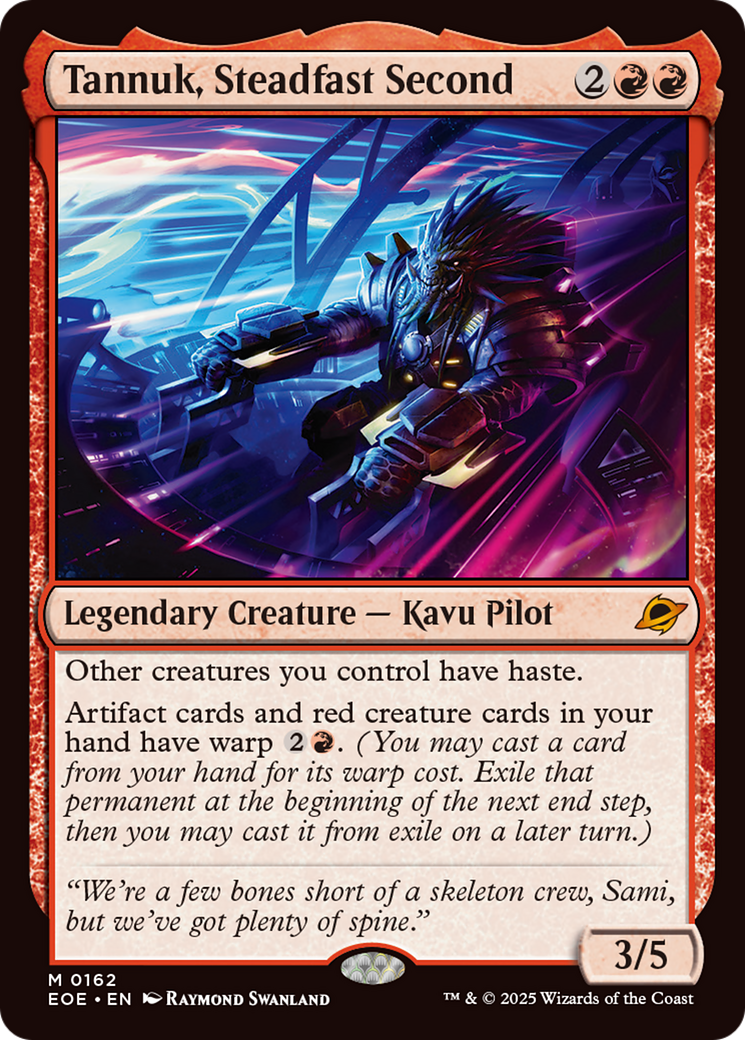 Tannuk, Steadfast Second [Edge of Eternities] [Foil]