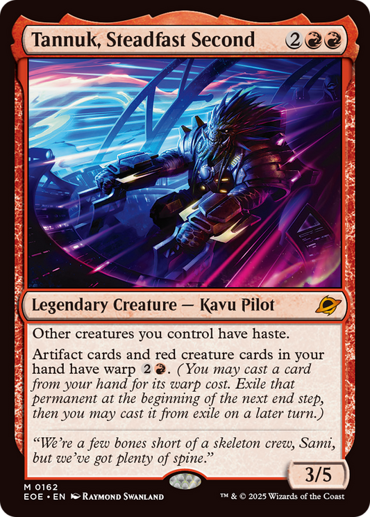 Tannuk, Steadfast Second [Edge of Eternities] [Foil]