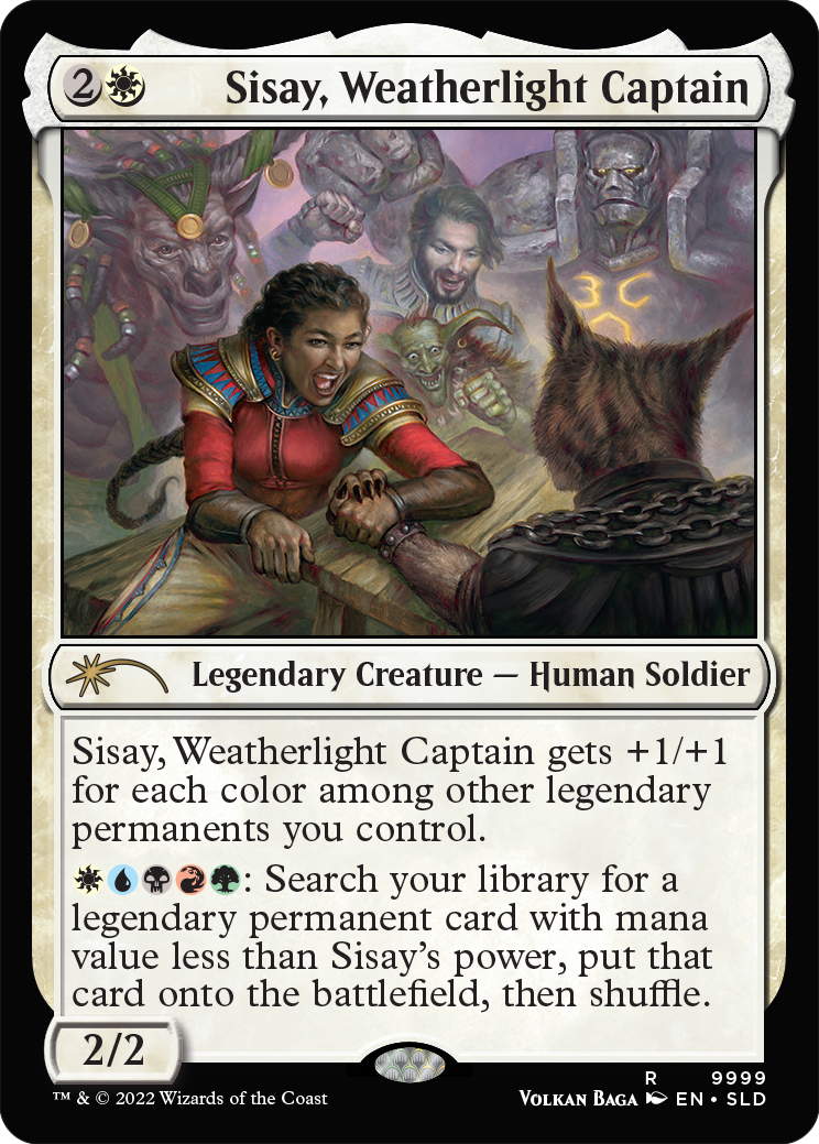 Sisay, Weatherlight Captain [Secret Lair Drop Series] [Foil]