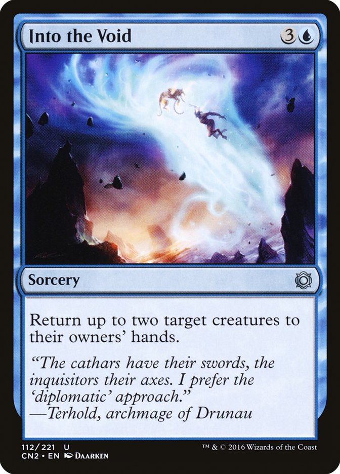 Into the Void [Conspiracy: Take the Crown] [Foil]