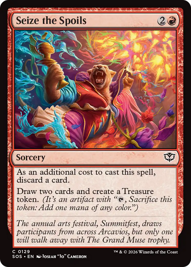 Seize the Spoils [Secrets of Strixhaven] [Foil]