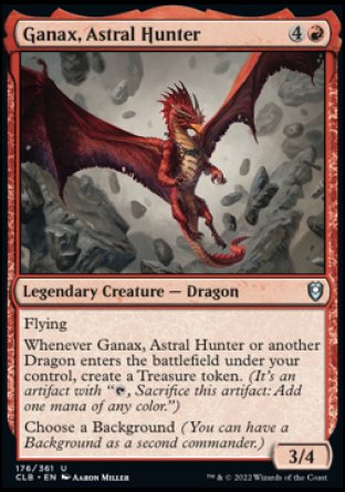 Ganax, Astral Hunter [Commander Legends: Battle for Baldur's Gate] [Foil]