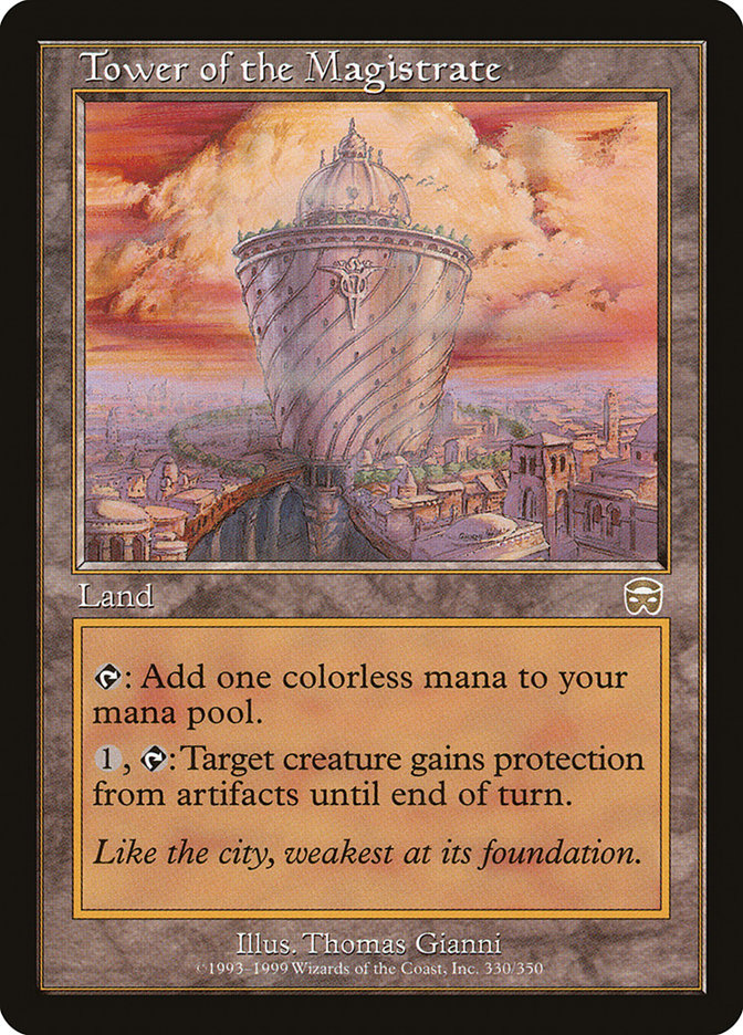 Tower of the Magistrate [Mercadian Masques] [Foil]