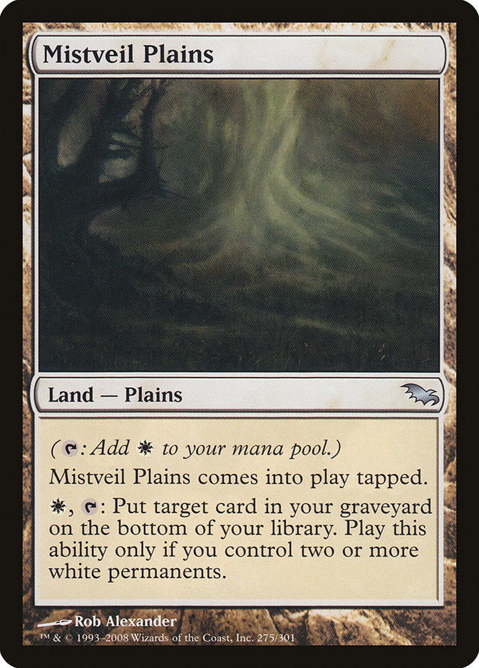 Mistveil Plains [Shadowmoor] [Foil]
