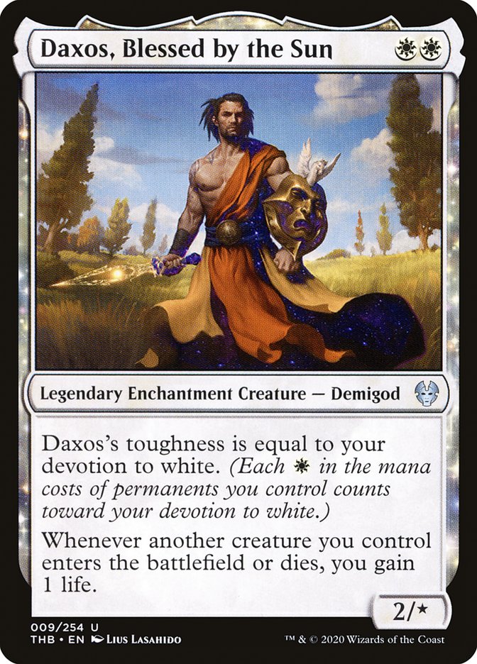 Daxos, Blessed by the Sun [Theros Beyond Death] [Foil]