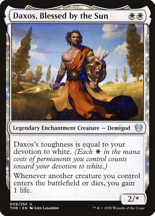 Daxos, Blessed by the Sun [Theros Beyond Death] [Foil]