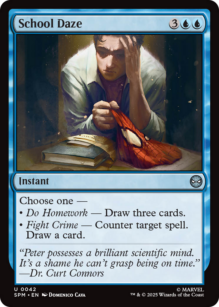 School Daze [Marvel's Spider-Man] [Foil]