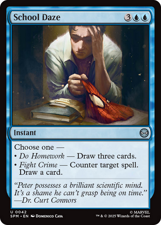 School Daze [Marvel's Spider-Man] [Foil]