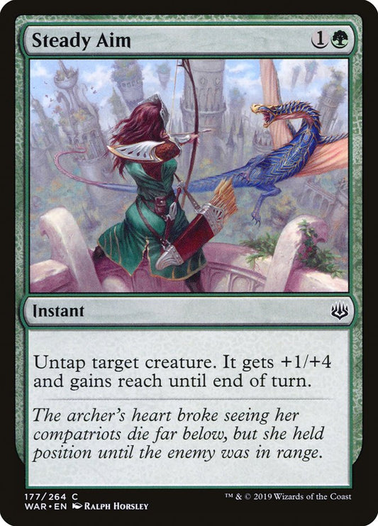 Steady Aim [War of the Spark] [Foil]