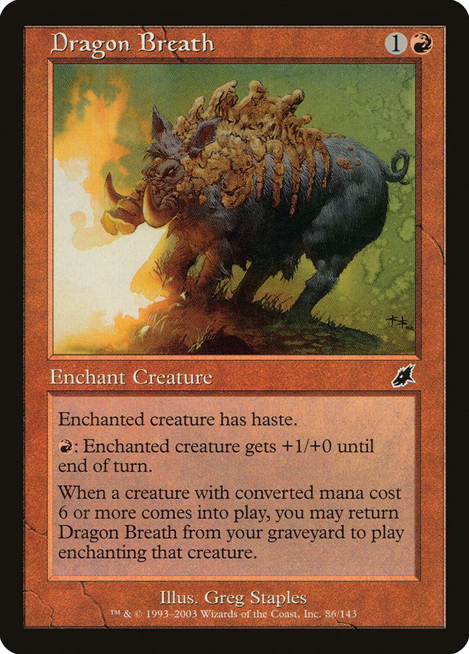 Dragon Breath [Scourge] [Foil]