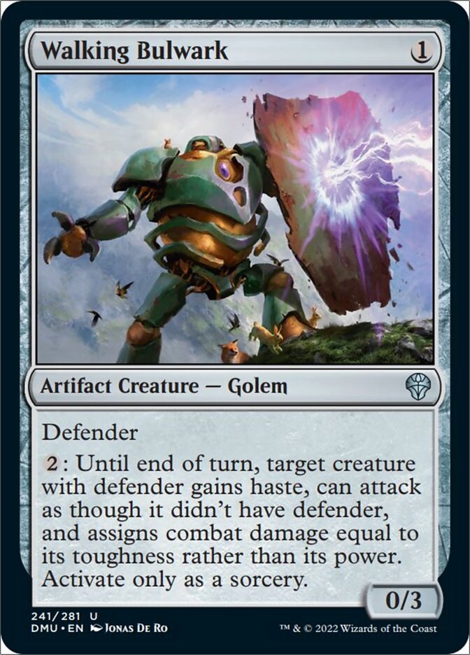 Walking Bulwark [Dominaria United] [Foil]