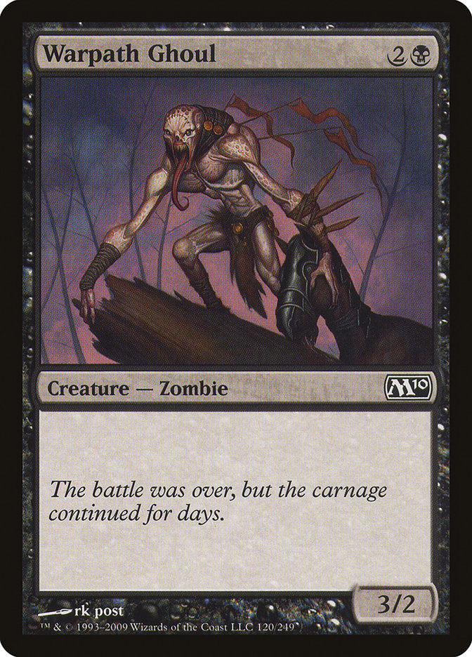 Warpath Ghoul [Core Set 2010]