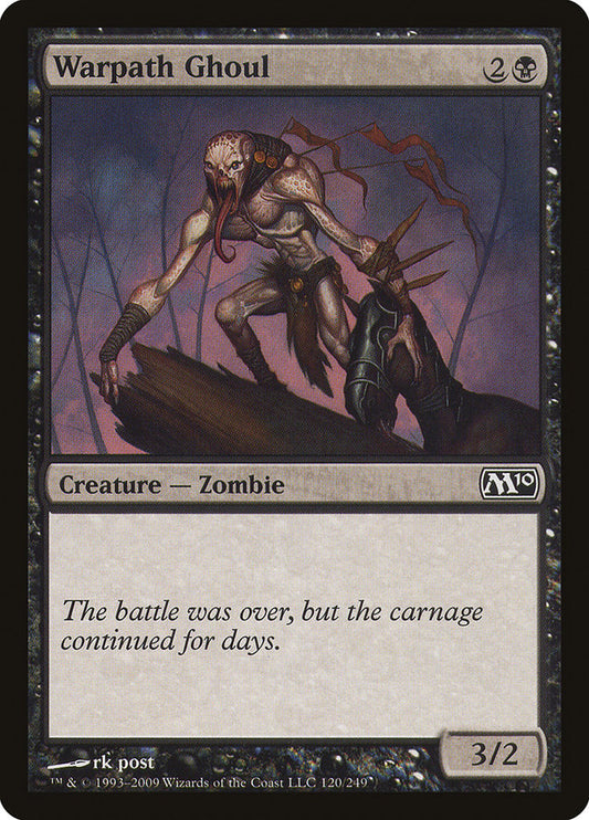 Warpath Ghoul [Core Set 2010] [Foil]