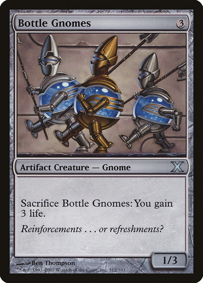 Bottle Gnomes [Tenth Edition] [Foil]