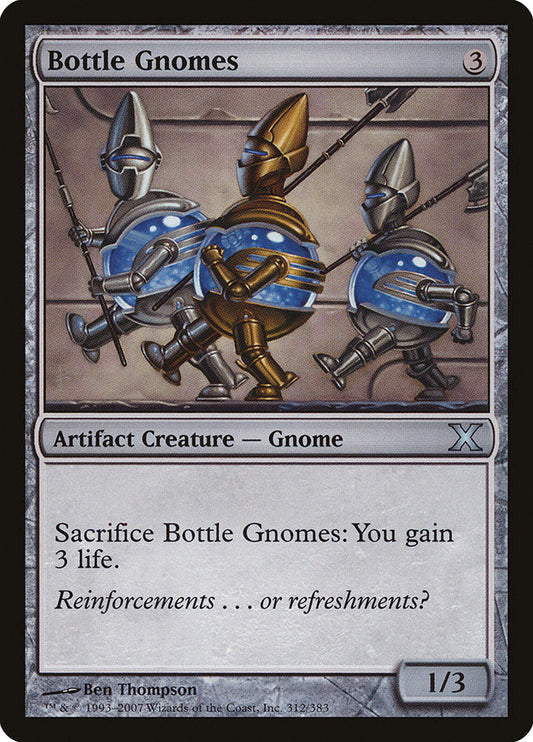 Bottle Gnomes [Tenth Edition] [Foil]