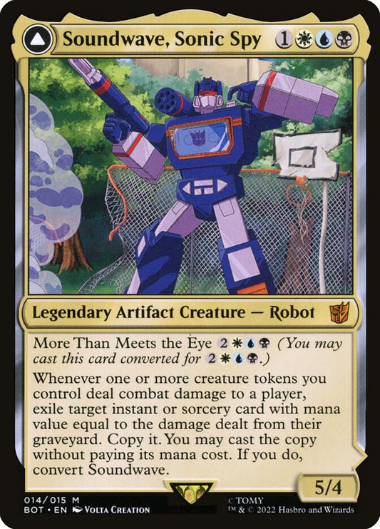 Soundwave, Sonic Spy // Soundwave, Superior Captain [Transformers]