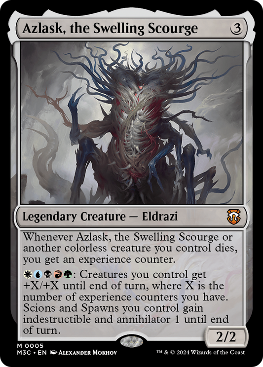 Azlask, the Swelling Scourge [Modern Horizons 3 Commander] [Foil]