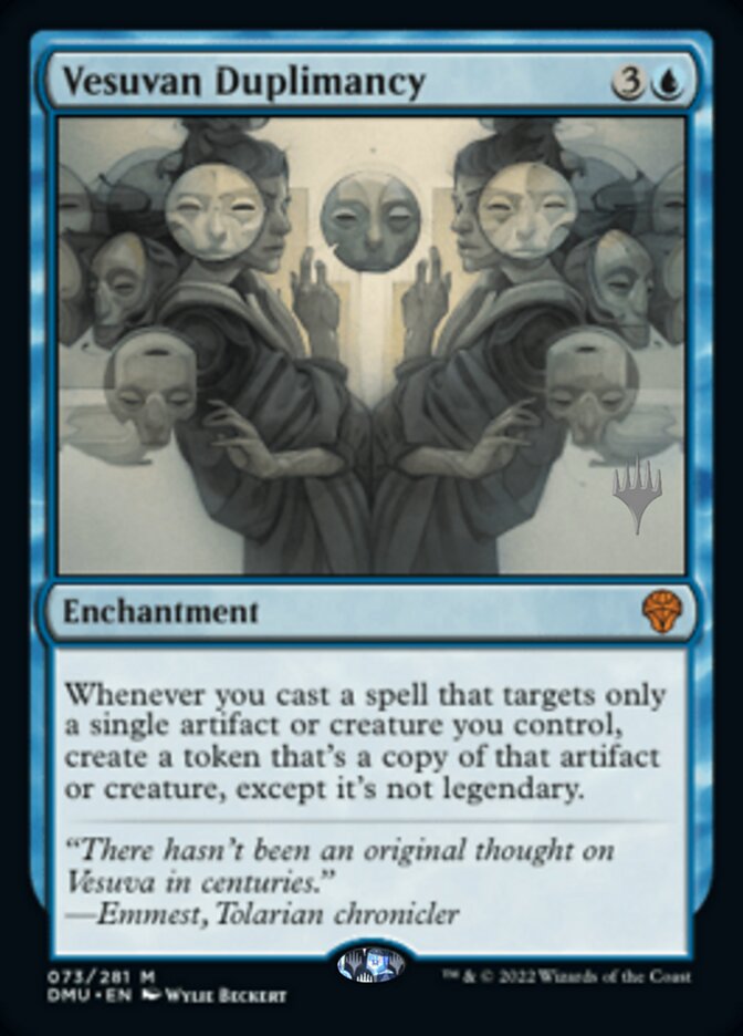 Vesuvan Duplimancy (Promo Pack) [Dominaria United Promos] [Foil]