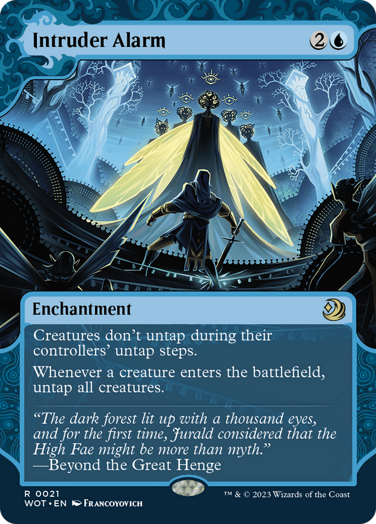 Intruder Alarm [Wilds of Eldraine: Enchanting Tales] [Foil]