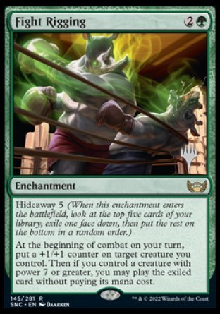 Fight Rigging (Promo Pack) [Streets of New Capenna Promos] [Foil]