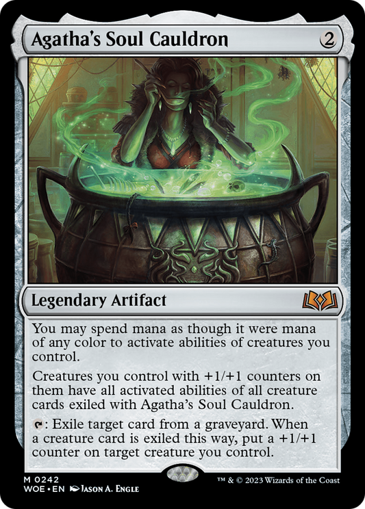Agatha's Soul Cauldron [Wilds of Eldraine] [Foil]