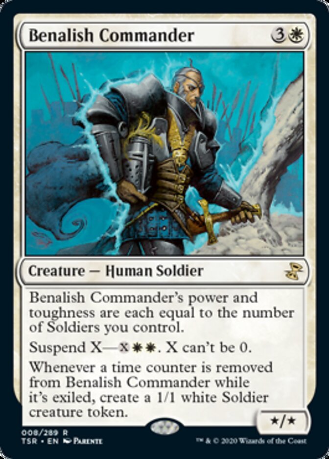 Benalish Commander [Time Spiral Remastered] [Foil]