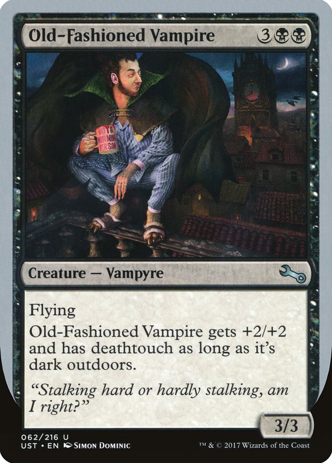 Old-Fashioned Vampire [Unstable] [Foil]