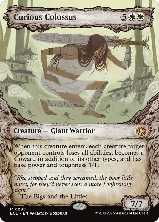 Curious Colossus (Showcase) [Lorwyn Eclipsed] [Foil]