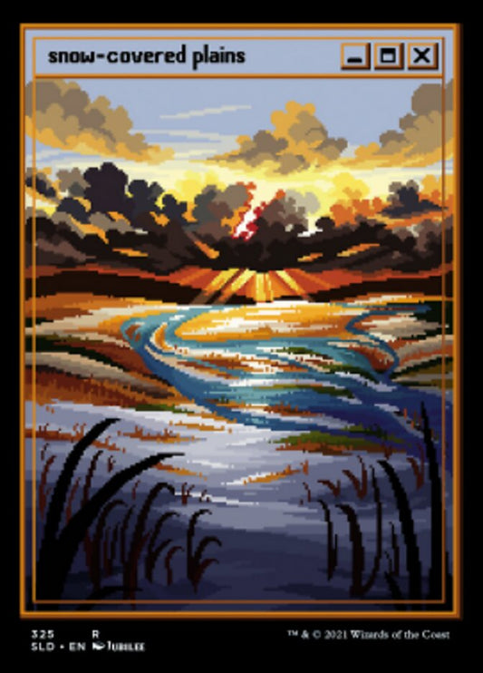 Snow-Covered Plains (325) [Secret Lair Drop Series] [Foil]