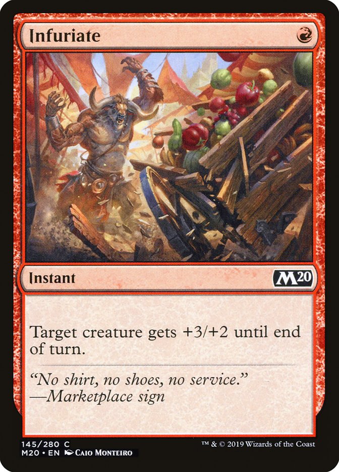 Infuriate [Core Set 2020] [Foil]