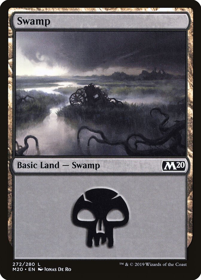 Swamp (272) [Core Set 2020] [Foil]