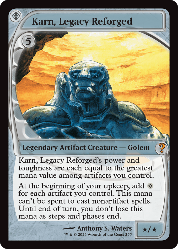 Karn, Legacy Reforged (Future Sight) [Mystery Booster 2] [Foil]