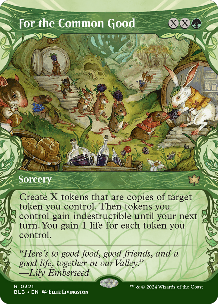 For the Common Good (Showcase) [Bloomburrow] [Foil]