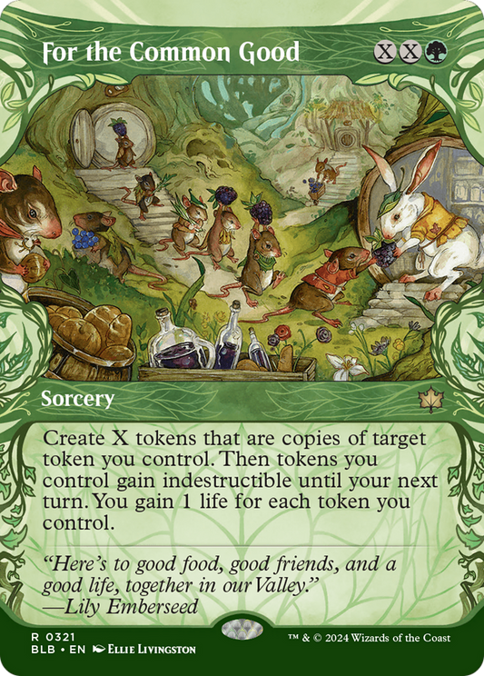 For the Common Good (Showcase) [Bloomburrow] [Foil]