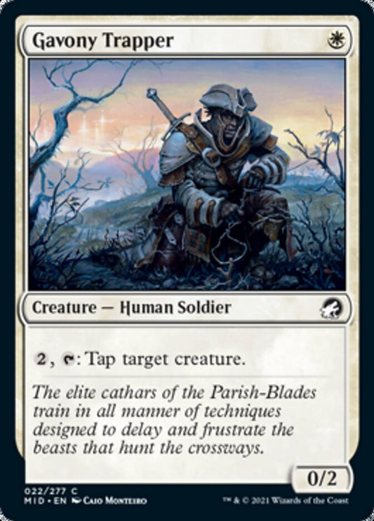 Gavony Trapper [Innistrad: Midnight Hunt] [Foil]