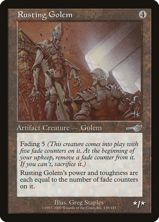 Rusting Golem [Nemesis] [Foil]