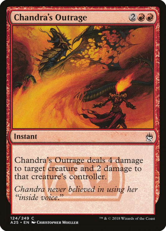 Chandra's Outrage [Masters 25] [Foil]