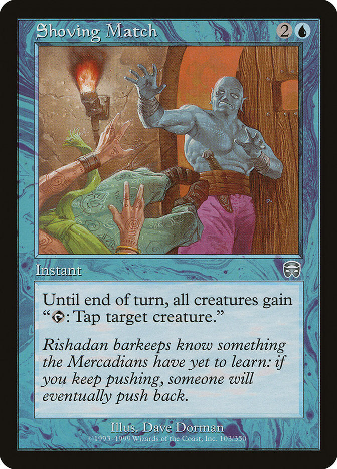 Shoving Match [Mercadian Masques] [Foil]