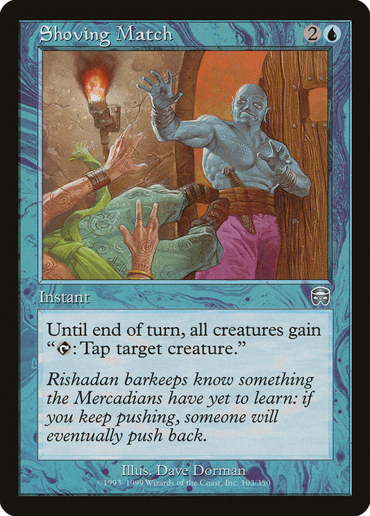 Shoving Match [Mercadian Masques] [Foil]
