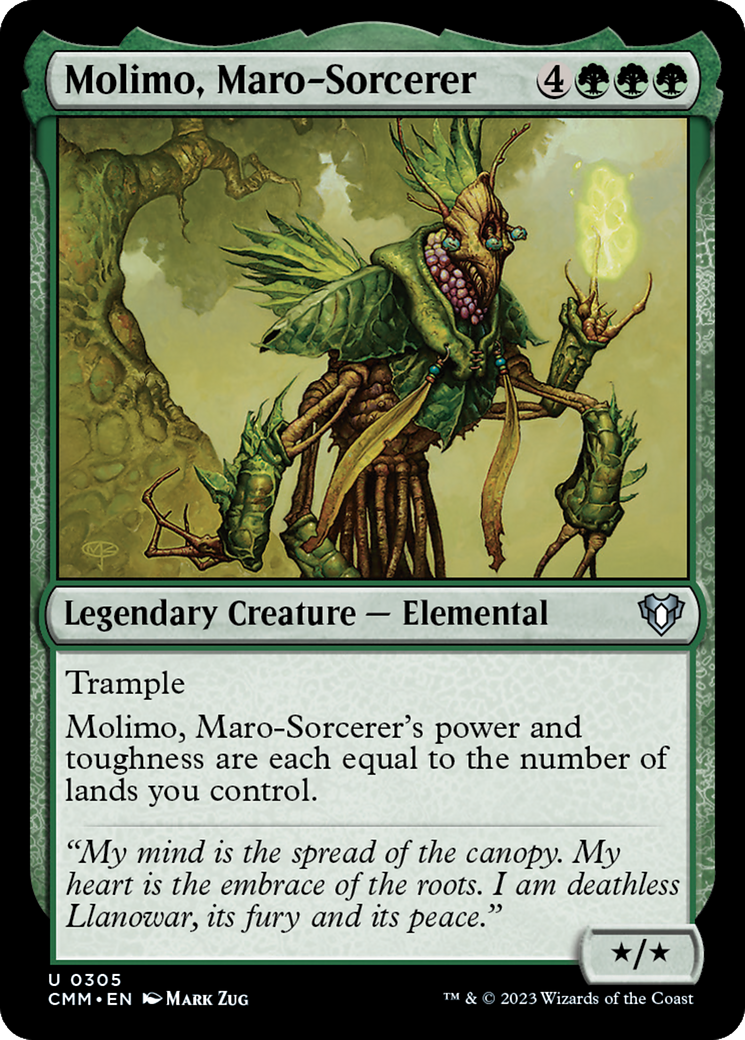 Molimo, Maro-Sorcerer [Commander Masters] [Foil]