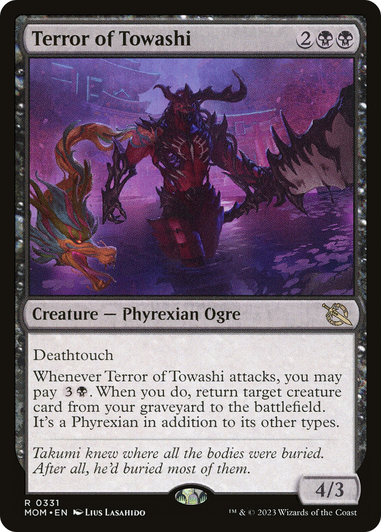 Terror of Towashi [March of the Machine] [Foil]